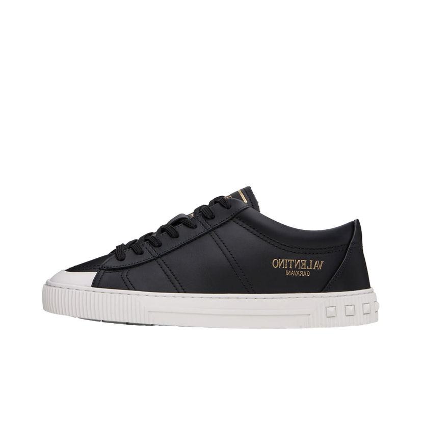 Sneakers och skor Valentino Garavani Cityplanet Calfskin Sneakers "Black" Svart | 4Y2S0F90JKD