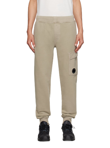 Träningsbyxor C.P. Company Diagonal Sweatpants Beige | 15CMSP246A-006372R