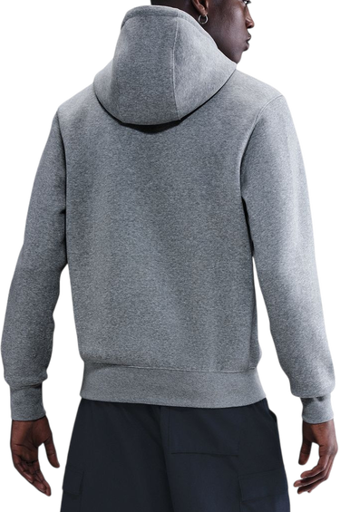 Sweatshirt Nike Club Graphic Pullover Hoodie Grå | FN3868-063, 2