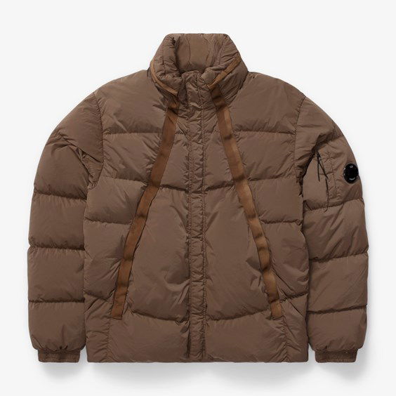 Jacka C.P. Company Nycra-r Down Jacket Brun | 15CMOW254A-653, 0