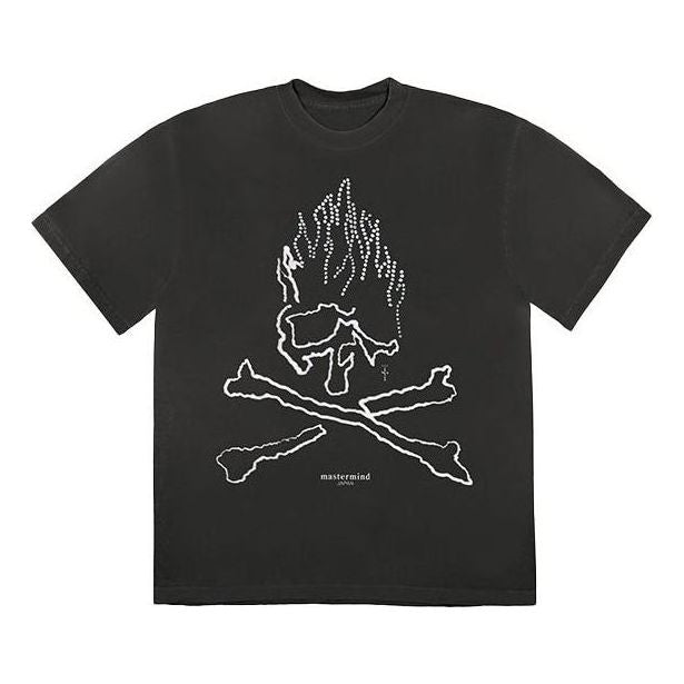 T-shirt Cactus Jack by Travis Scott Travis Scott Cactus Jack for Mastermind Skull Graphic Tee Svart | CJFN-SS24, 0