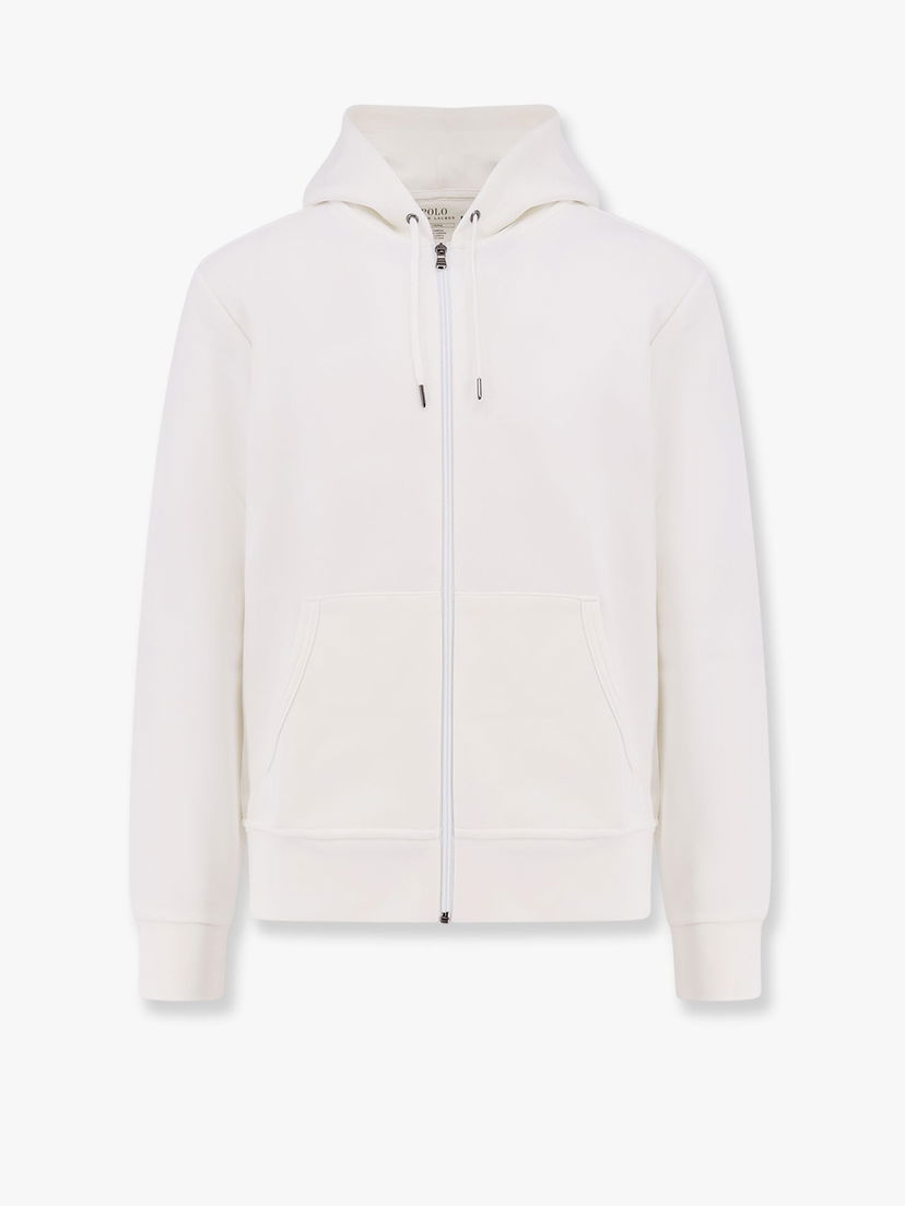 Sweatshirt Polo by Ralph Lauren Men's Polo Ralph Lauren Full-Zip Hoodie Vit | 710881517006