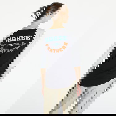 T-shirt Horsefeathers Top Oly Top Black/ Cement Svart | SW894E, 3