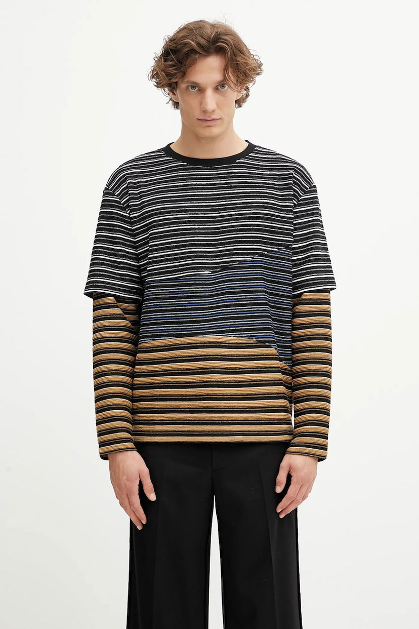 T-shirt Andersson Bell Andersson Bell Stripe Layered Long Sleeve T-Shirt Flerfärgad | atb1342m