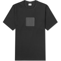 T-shirt C.P. Company Mercerized Logo T-Shirt Svart | 15CLTS197A-006370W-999, 1