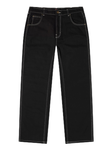Jeans Dickies Houston Denim Rinsed Svart | DK0A4XFLRBK1