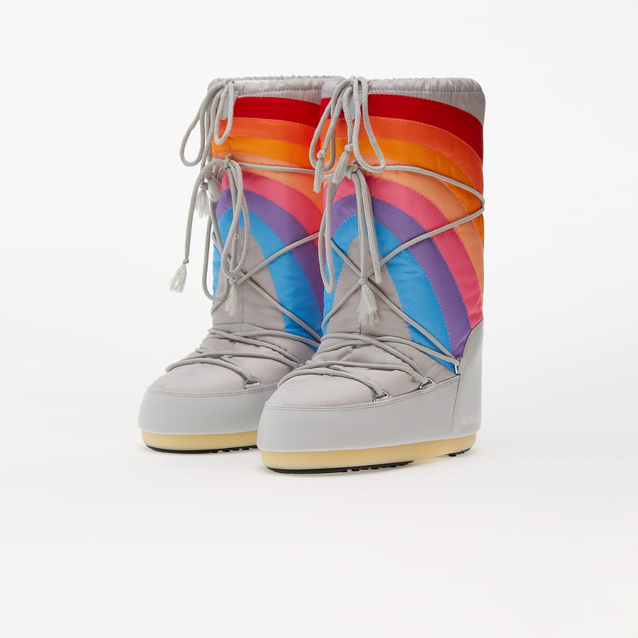 Sneakers och skor Moon Boot Icon Rainbow Glacier/ Blue-Red Flerfärgad | 14027700002, 0