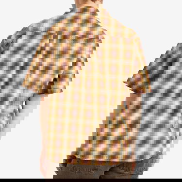 Skjorta BAPE Ombre Check Relaxed Fit Shirt Brun | 001SRL301004M-YEL, 3