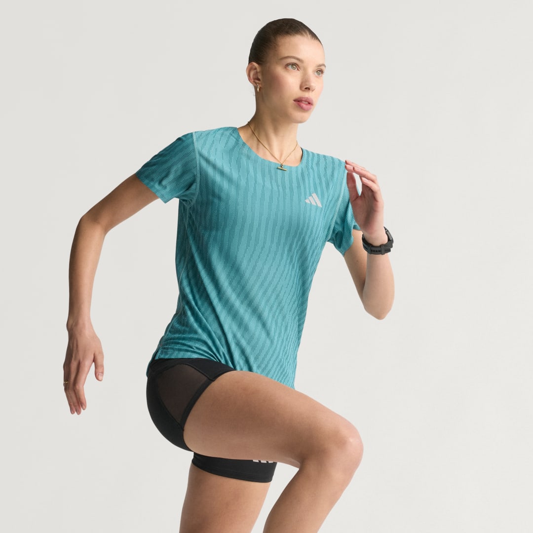 T-shirt adidas Performance Adi365 CLIMACOOL+ Running Tee Turkos | JP3850, 0