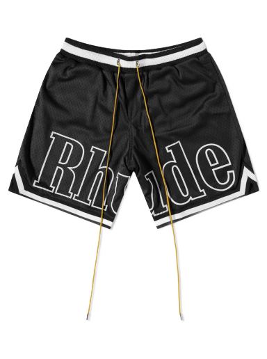 Shorts Rhude Court Logo Shorts Svart | RHSS22SH01196372