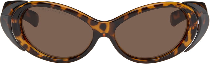 Solglasögon Collina Strada Collina Strada Cocoon Sunglasses Brun | XX0003