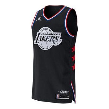 Jersey Jordan Los Angeles Lakers LeBron James All-Star Jersey Svart | AQ7288-017