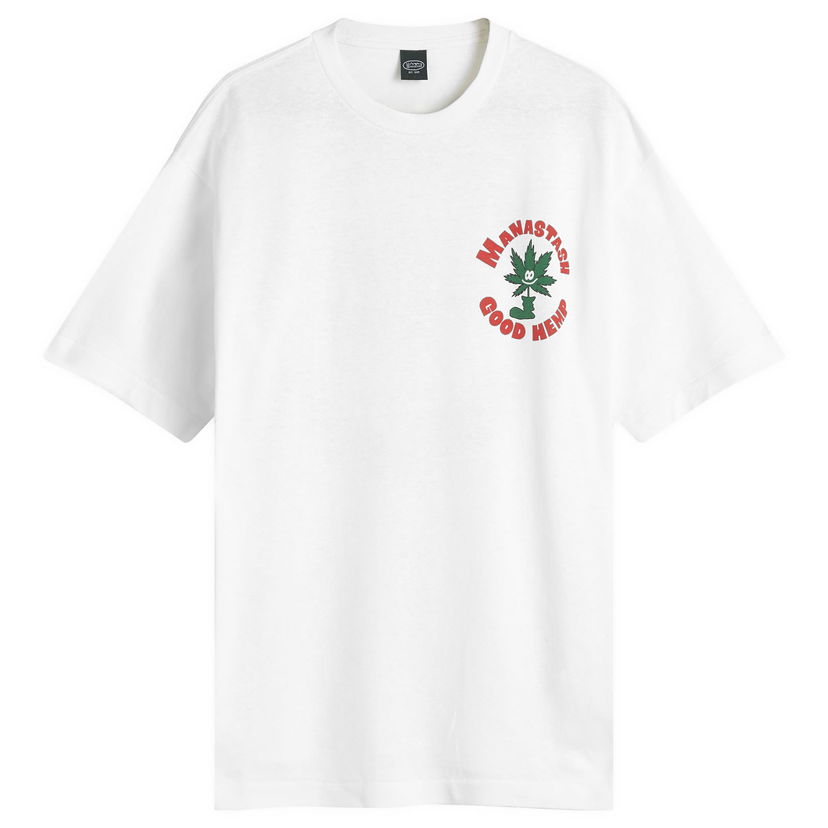 T-shirt Manastash Hemp T-Shirt White Large Vit | 7924234001-030
