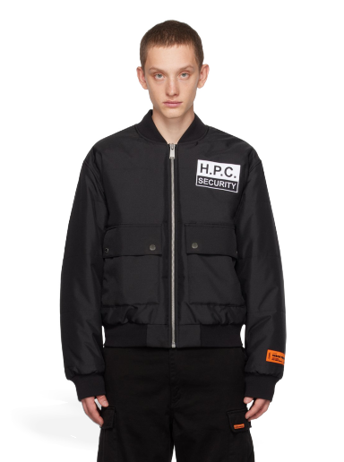 Jacka HERON PRESTON HPC Bomber Jacket Svart | HMEH008F23FAB0011001
