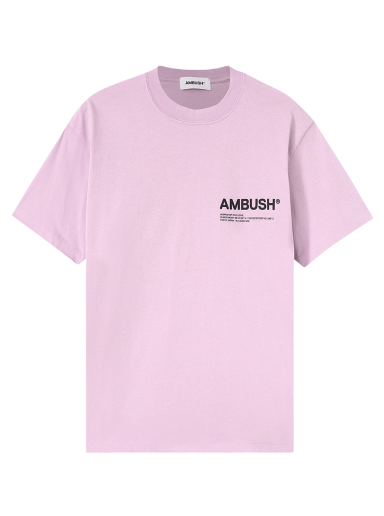 T-shirt Ambush Jersey Workshop "Lavendula/Black" Rosa | BMAA007S22JER0013610