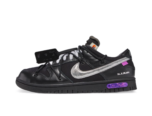 Sneakers och skor Nike Off-White x Dunk Low "Lot 50 of 50" Svart | DM1602-001