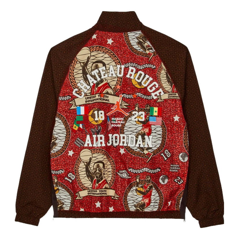 Vindjacka Jordan Air Jordan x Maison Chateau Rouge Crossover Half Zipper Pullover Flerfärgad | DO4162-226