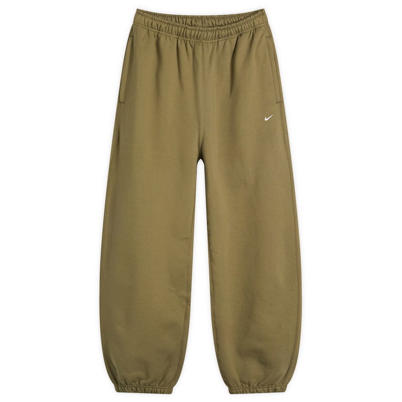 Träningsbyxor Nike Solo Swoosh Cuff Pants Grön | HV1088-222