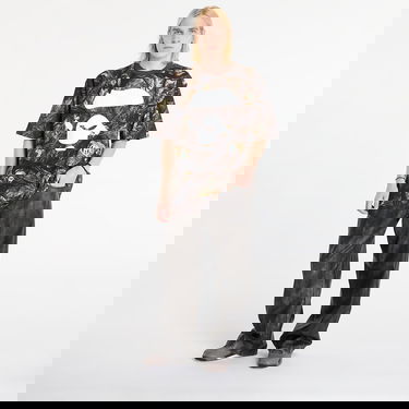 T-shirt BAPE Tree Edge Camo Ape Face Relaxed Fit T-Shirt Flerfärgad | 001CSL801012MBRW, 3