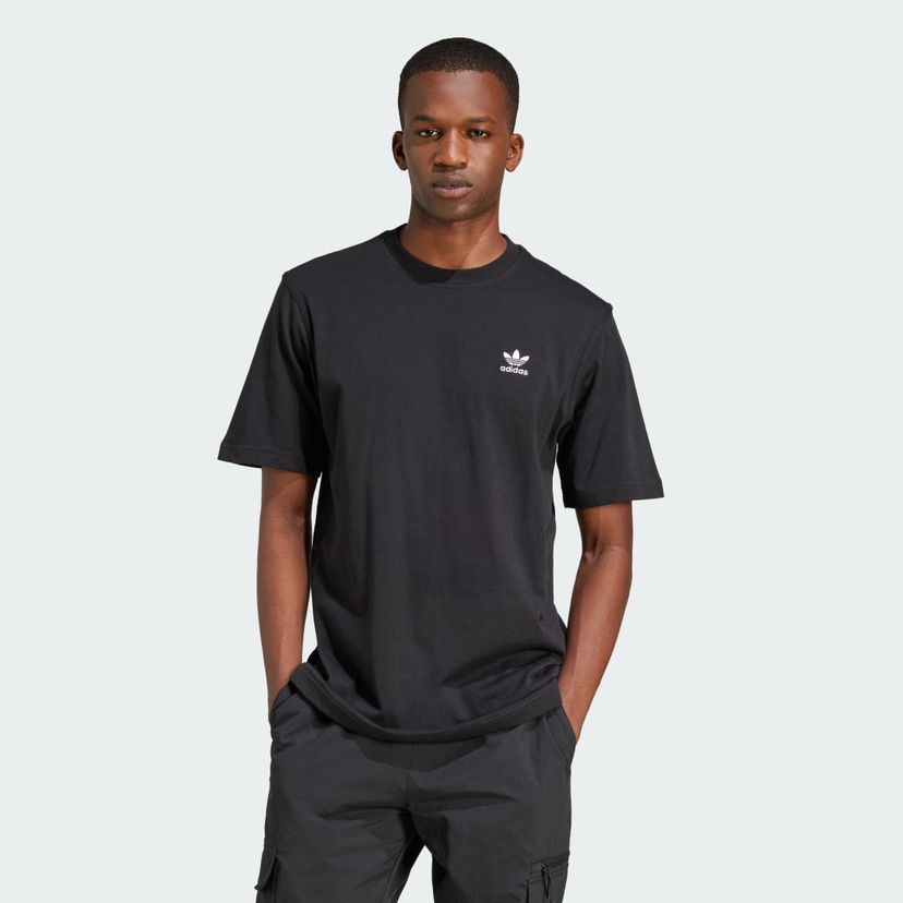 T-shirt adidas Performance Trefoil Essentials T-Shirt Svart | JI8545