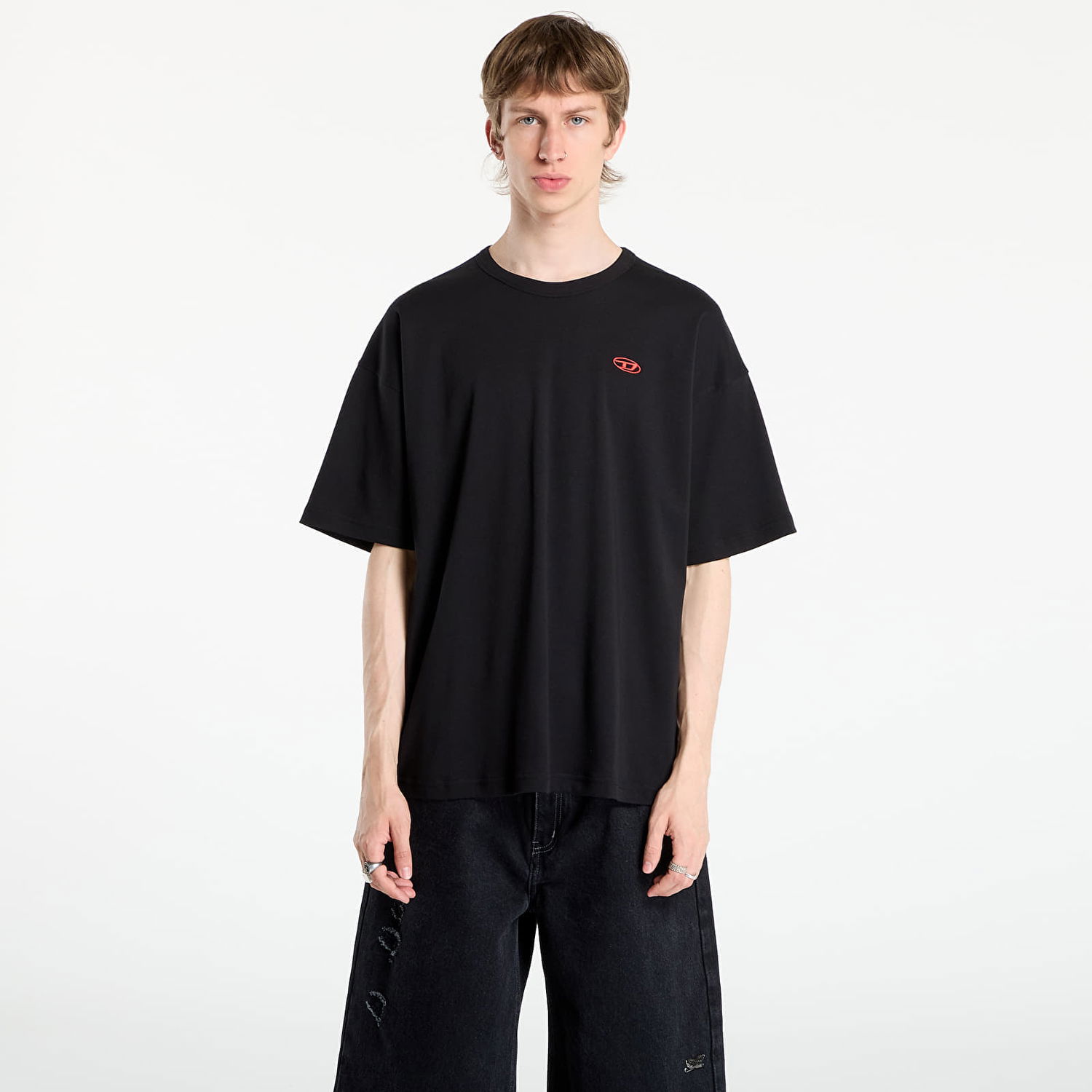 T-shirt Diesel T-Boxt-T6 T-Shirt Black Svart | A18535_0AIJU 9XX, 0
