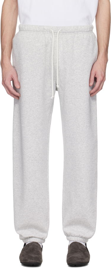 Träningsbyxor SKIMS SKIMS Fleece Lounge Relaxed Sweatpants Grå | PT-JOG-8451M-LIGHT HEATHER GREY, 0