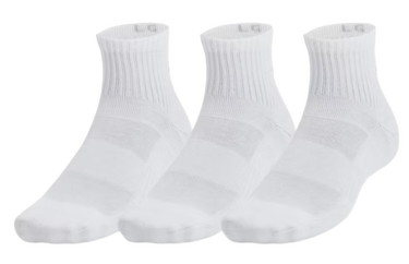 Strumpor Under Armour Under Armour UA TC Quarter Socks - 3 Pack Vit | 1386372-100, 0