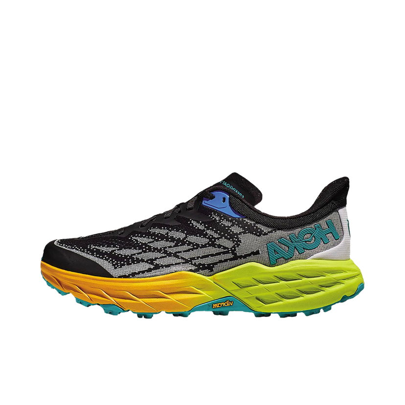 Löpning Hoka One One 5 Black Evening Primrose Turkos | 1123157-BEPR