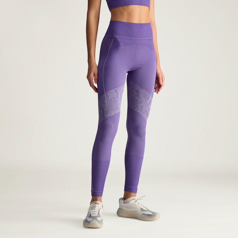 Damasker adidas Performance Stella McCartney Seamless Yoga Leggings Purpur | JN0544