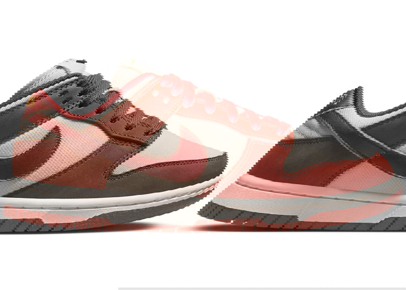 Sneakers och skor Nike Dunk Low LX Light Orewood Brown Rugged Orange W Brun | DZ2710-101, 0