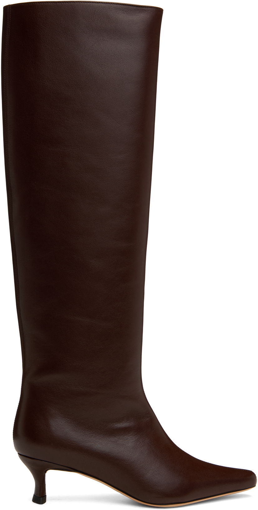 Kläder BY FAR BY FAR Kitten Stevie 42 Tall Boots Brun | MWFBO066CL013BR023PL
