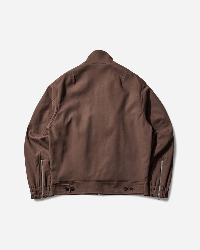 Jacka Dries Van Noten Overdyed Shell Jacket Brun | 252-020565-2106 705