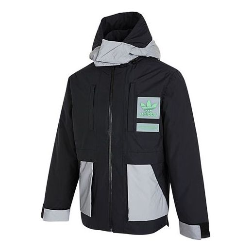 Parkas adidas Originals Originals Innov Fab Hooded Down Jacket Svart | H66017