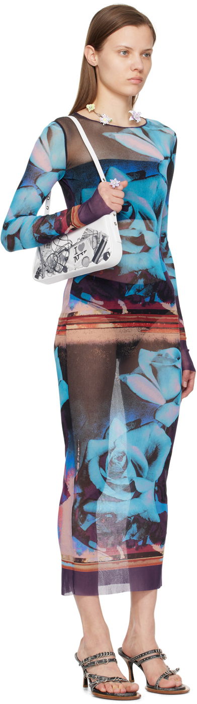 Klä Jean Paul Gaultier Jean Paul Gaultier Roses Print Maxi Dress Flerfärgad | 24/25-F-RO090-T547-275020, 1