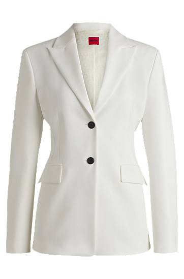 Jacka BOSS Slim Fit Blazer Vit | 50540787, 0