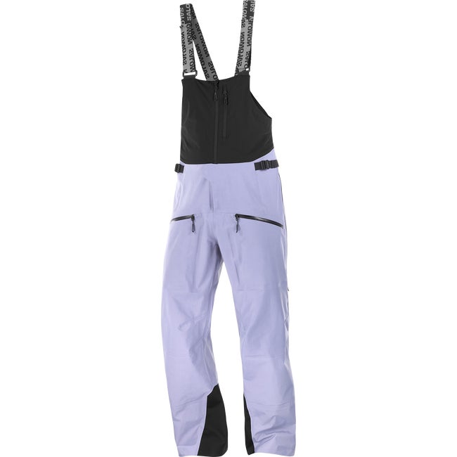 Byxor Salomon Absolute 3L Ski Bib Pants Purpur | LC2603500, 1