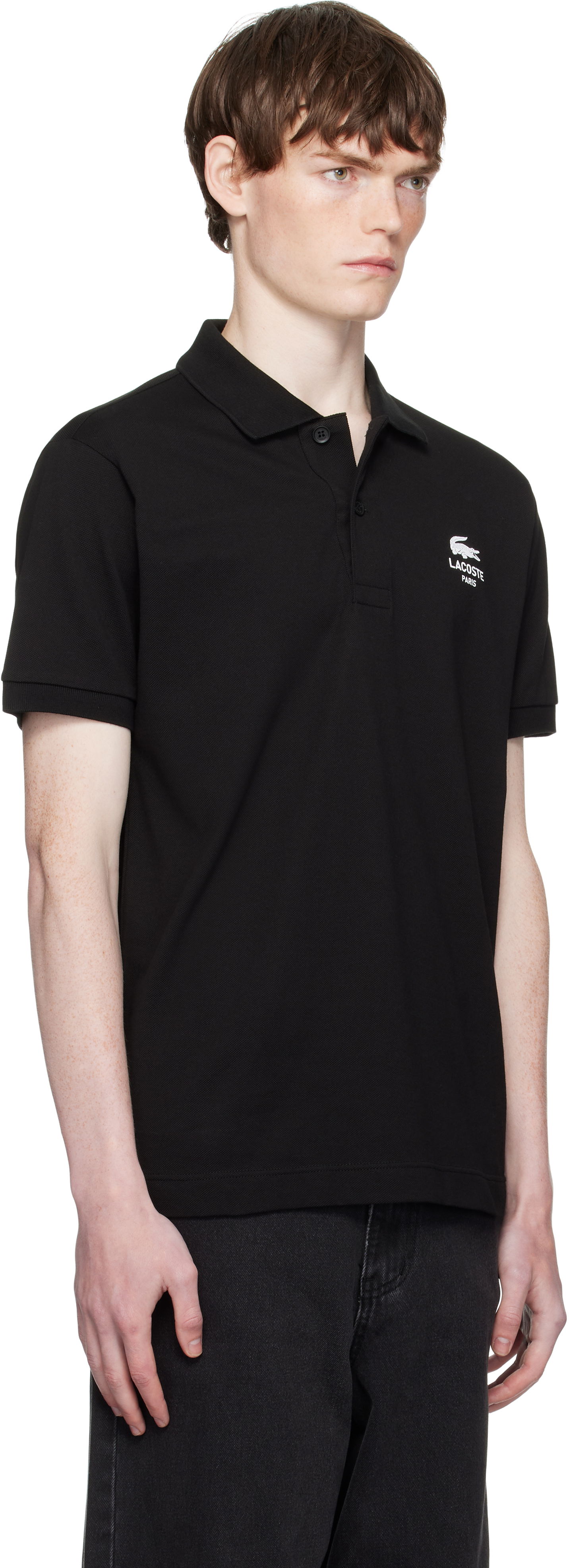 Polotröja Lacoste Classic Fit Signature L.12.12 Polo Svart | PH2723_031, 1