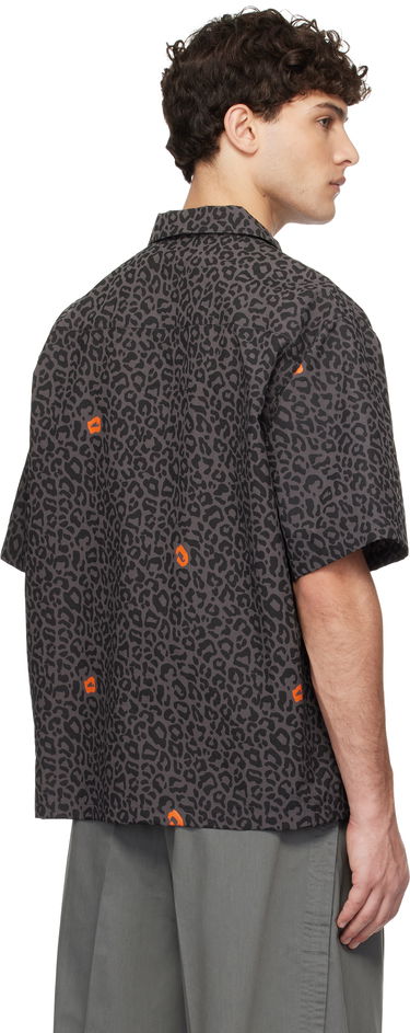 Skjorta UNDERCOVER UNDERCOVER Leopard Print Shirt Grå | UP1E4409-1, 2