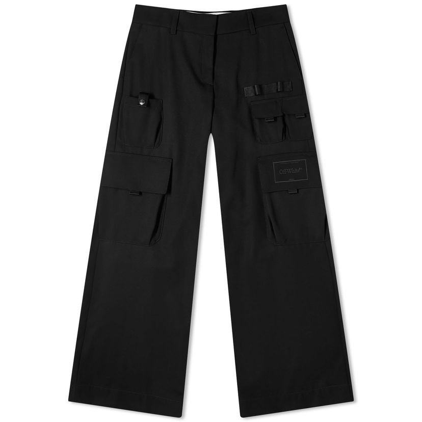 Cargo byxor Off-White Toybox Cargo Pants Svart | OWCF017S24FAB0011010
