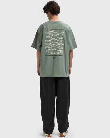 T-shirt Dickies Laryville Graphic Short Sleeve T-Shirt Grön | DK0A87QGL191, 2