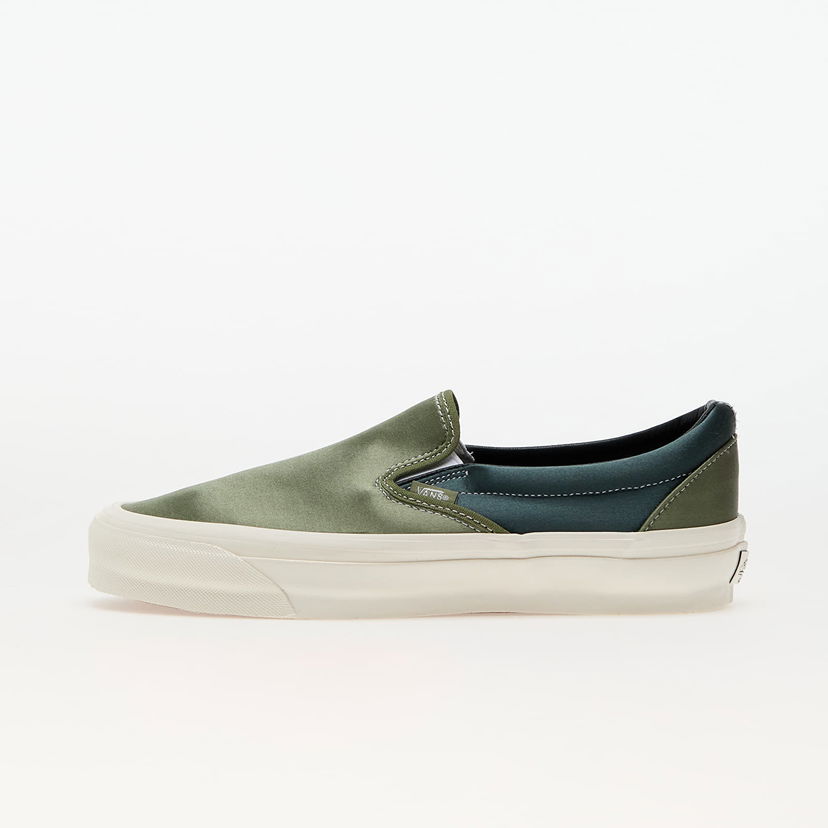 Sneakers och skor Vans LX Slip-On Reissue 98 Satin Loden Green Grön | VN0007PJZBF1