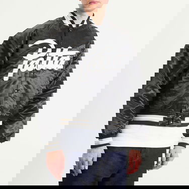 Bomberjacka Patta Patta Script Logo Satin Varsity Jacket, Size Small Svart | POC-AW25-5000-348-0016-001, 2