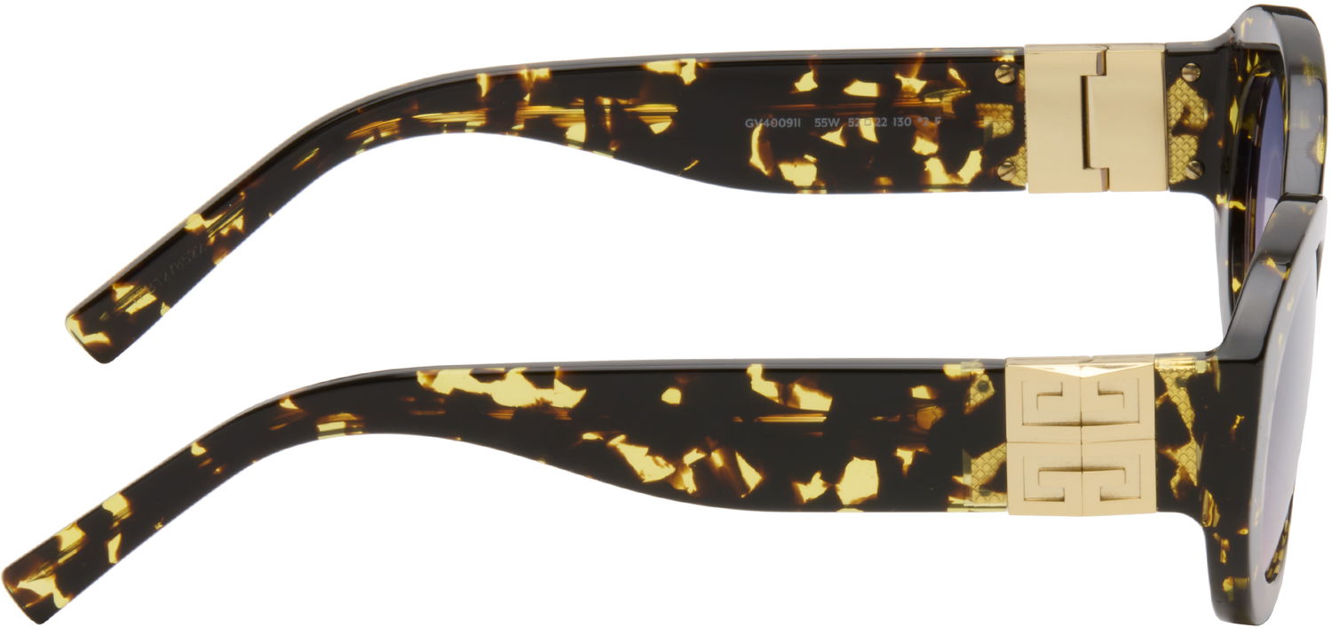 Solglasögon Givenchy 4G Tortoiseshell Cat-Eye Gradient Sunglasses Flerfärgad | GV40091IW5255W 192337237546, 1