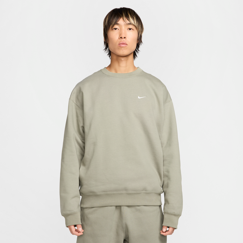 Sweater Nike Solo Swoosh Fleece Crewneck Sweatshirt Grön | DX1361-320