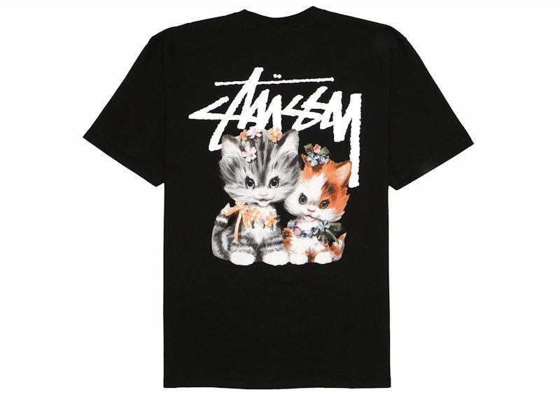 T-shirt Stüssy Stussy Kittens Graphic T-Shirt Svart | 1904965