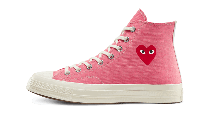 Sneakers och skor Converse Comme des Garçons PLAY x Chuck Taylor All-Star 70s Hi Rosa | 168301C, 0
