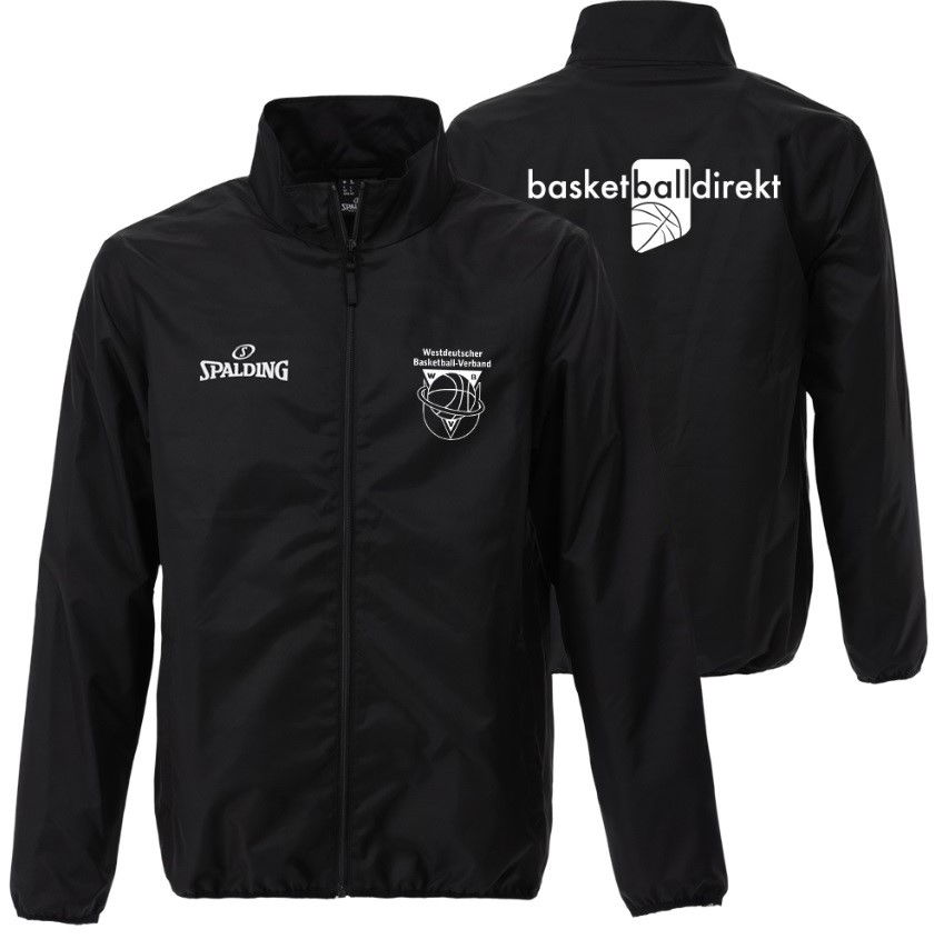 Vindjacka Spalding WBV Referee Jacket Svart | 40222003-black-xl, 0