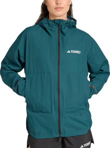 Vindjacka adidas Performance Hooded Jacket Terrex Xperior 2.5 Layer Light Climaproof Turkos | jz0853, 0