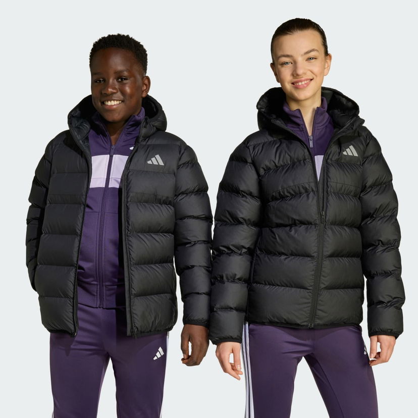 Jacka adidas Performance Kids' Padded Jacket Svart | JL7430