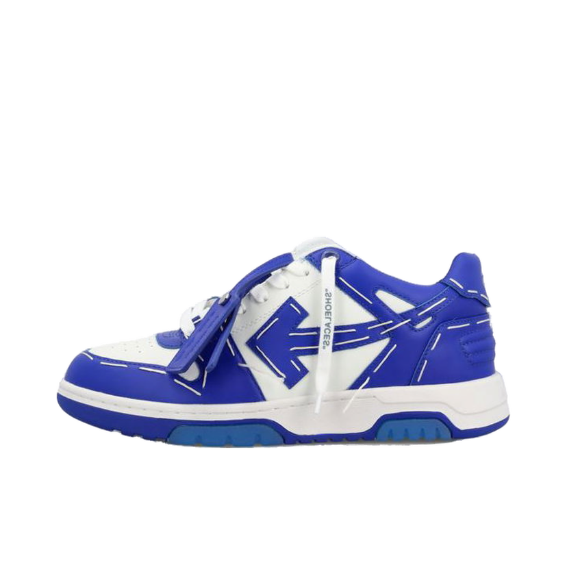 Sneakers och skor Off-White Out Of Office Sartorial Stitching "White Dark Blue" Mörkblå | OMIA189S23LEA0140148